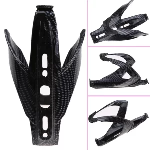 Full Carbon Fiber Bicycle Water Bottle Cage MTB Road Cycling Bicycle Water Bottle Holder Bike Bottle Cage Fiberglass Fiber Glass 2