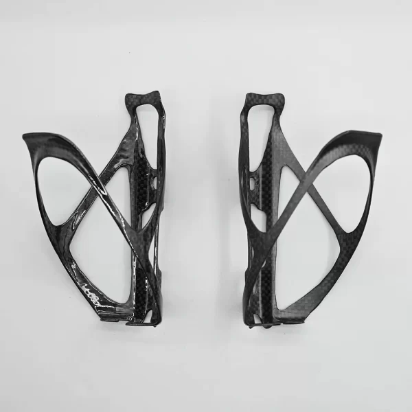 Bike Water Bottle Holder Black Portable Ultralight Race Lite Full Carbon Fiber Water Bottle Cage Retainer Accessories 3
