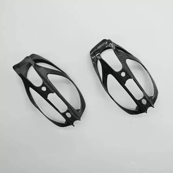 Bike Water Bottle Holder Black Portable Ultralight Race Lite Full Carbon Fiber Water Bottle Cage Retainer Accessories 2