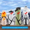 HUALONG No Logo 3K Carbon Fiber Bicycle Water Bottle Cage MTB Road Bike Water Bottle Holder Cages Matte Black, Weight (19±2g) 4