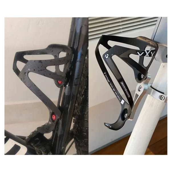 2PCS Bicycle Bottle Holder Full 3K Carbon Fiber Super Light Road/Mountain Bike Water Bottles Cage Holder Matte Glossy 18g XXX 2