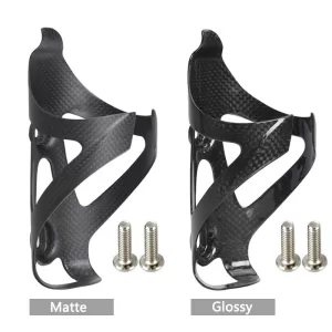 TOSEEK 3K Full Carbon Fiber Bicycle Water Bottle Cage Ultralight MTB Bike Road Bicycle Bottle Cage Matte/Glossy Cycle Equipment 2