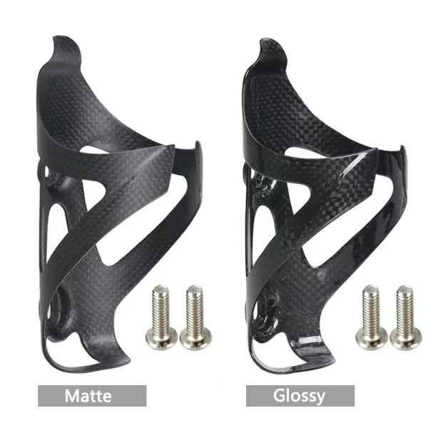 TOSEEK 3K Full Carbon Fiber Bicycle Water Bottle Cage Ultralight MTB Bike Road Bicycle Bottle Cage Matte/Glossy Cycle Equipment 2