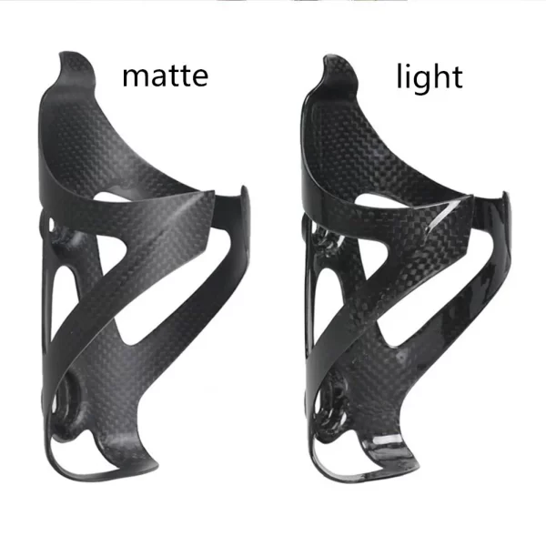 2025 Hot Toseek Full Carbon Fiber Bike Water Bottle Cage Mtb Road Bicycle Bottle Holder Ultra Light Cycle Equipment Matte/light 1