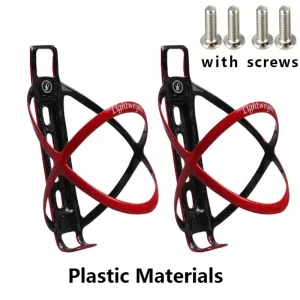 2PCS Ultra-light 18g Carbon Bottle Holder Mtb Road Bike Universal Ultralight Porta Botella Bicycle Plastic Water Bottle Cage 7