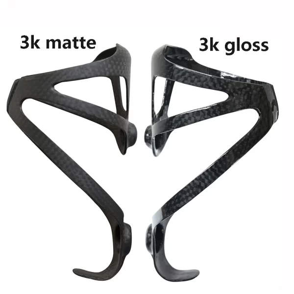 2PCS Bicycle Bottle Holder Full 3K Carbon Fiber Super Light Road/Mountain Bike Water Bottles Cage Holder Matte Glossy 18g XXX 1
